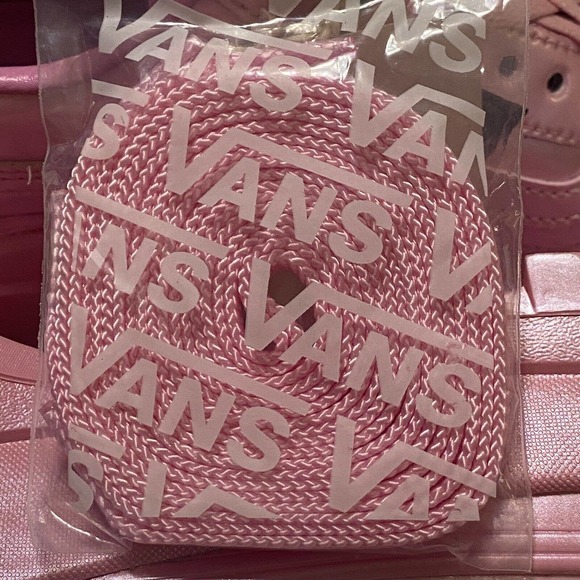 VANS x Collina Strada Womens Old Skool Pink Platform Vibram DX Sneakers Size 10 - Picture 9 of 11